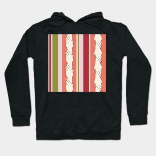 Stronger together in positivity and kindness! Colorfull striped Hoodie